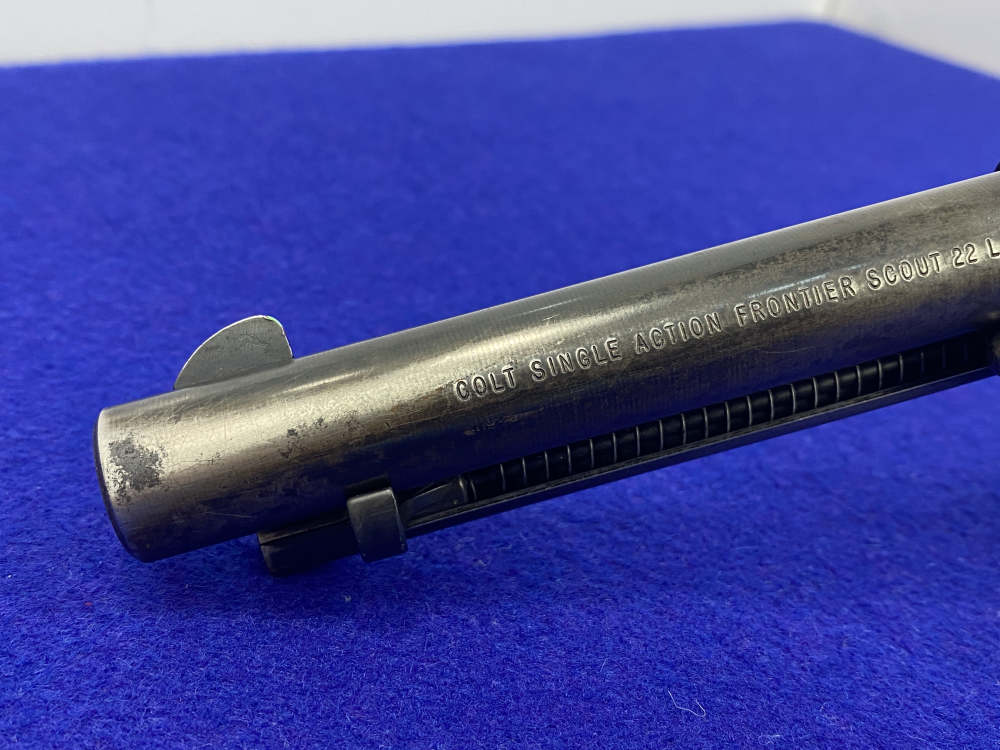 1958 Colt Frontier Scout .22LR Blued 4.75"*EARLY 'F' SUFFIX SERIES EXAMPLE*-img-7