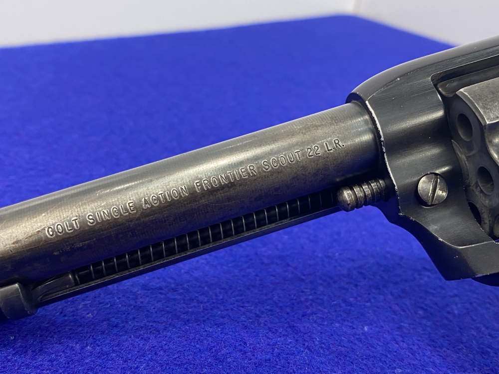 1958 Colt Frontier Scout .22LR Blued 4.75"*EARLY 'F' SUFFIX SERIES EXAMPLE*-img-6