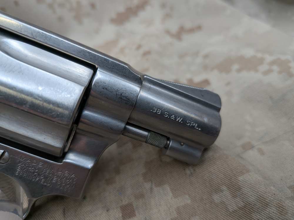 Smith & Wesson 640 .38 Special Revolver Police Trade IN / USED No Lock-img-3