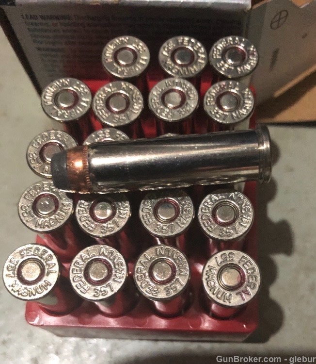 Federal 357 Mag 110 Grain C3570 20 Rounds-img-1