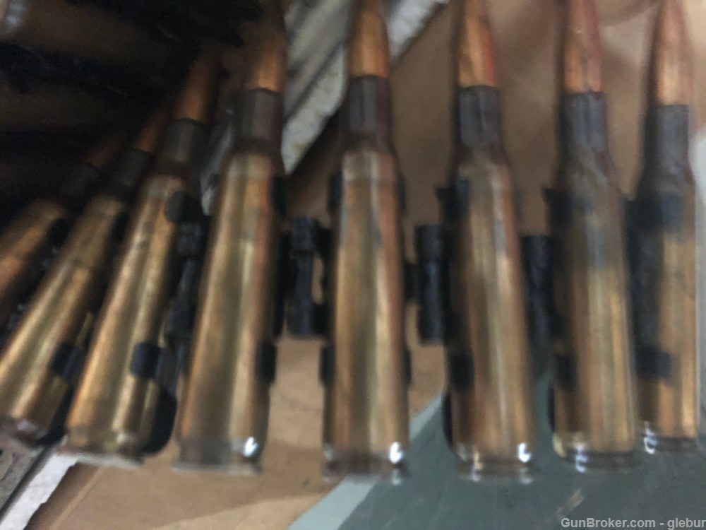 Ammo British Belted 50 Bmg Ball . Headstamp K 75 .50.British 72 Rounds. -img-3