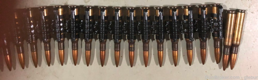 Ammo British Belted 50 Bmg Ball . Headstamp K 75 .50.British 72 Rounds. -img-7