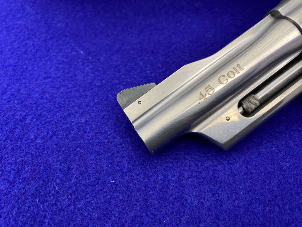 1996 Smith Wesson 625-6 .45 Colt Stainless *FANTASTIC "MOUNTAIN GUN" MODEL*-img-10