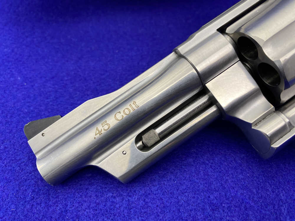 1996 Smith Wesson 625-6 .45 Colt Stainless *FANTASTIC "MOUNTAIN GUN" MODEL*-img-9
