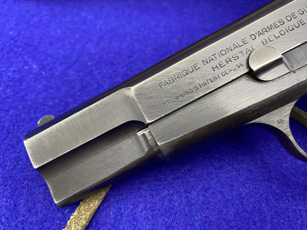 Early German Browning Hi-Power 9mm 4.7" *LOW FOUR DIGIT SERIAL NUMBER*-img-8