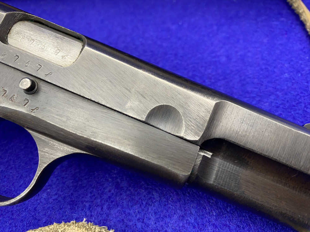 Early German Browning Hi-Power 9mm 4.7" *LOW FOUR DIGIT SERIAL NUMBER*-img-19