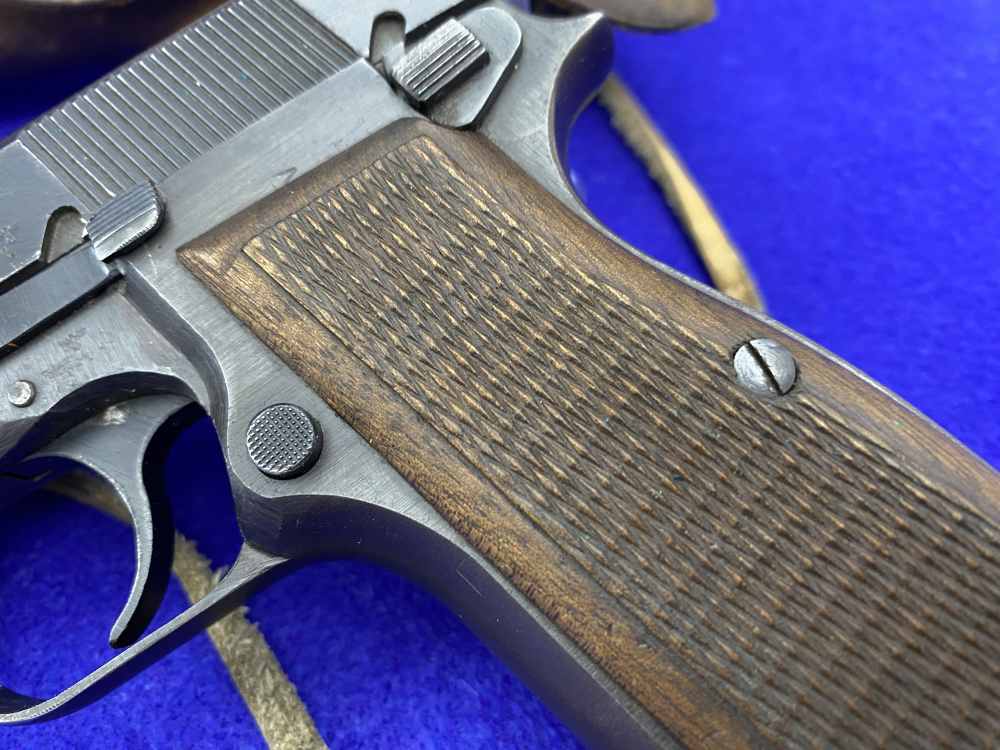 Early German Browning Hi-Power 9mm 4.7" *LOW FOUR DIGIT SERIAL NUMBER*-img-5