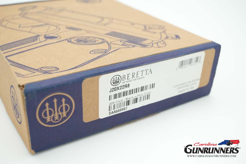 Beretta Model 20X Stainless Black Semi Auto Pistol .22 LR 2.5" Barrel Box-img-34