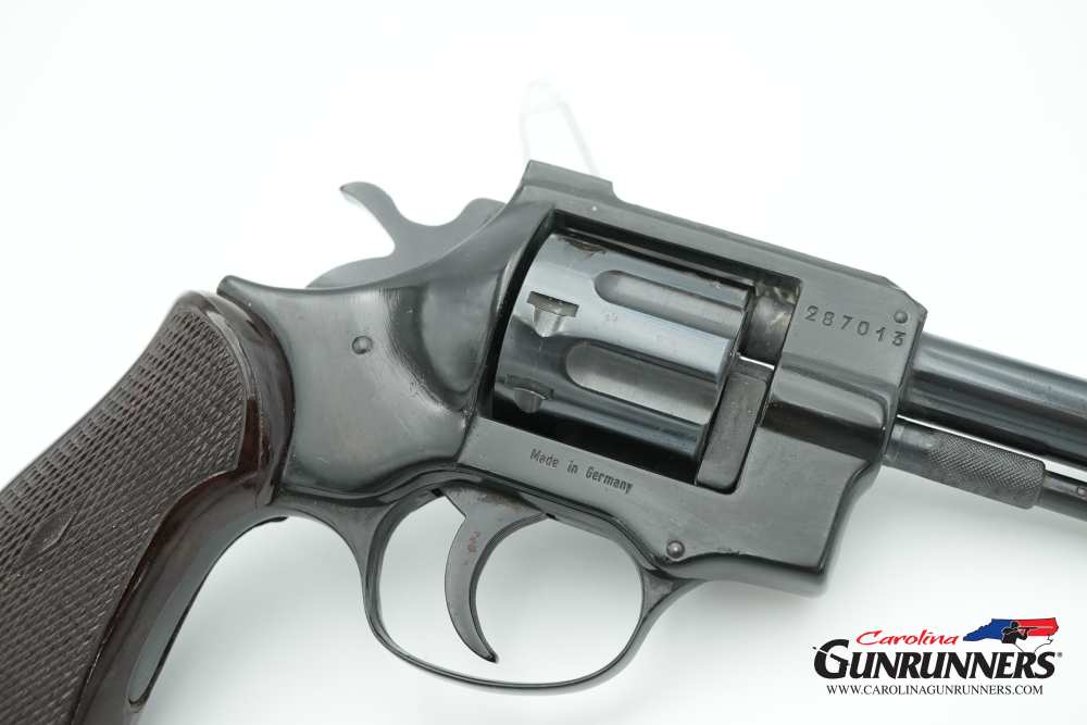 German HW5 Revolver .22 LR 4" Barrel Blued Checkered Grips-img-18