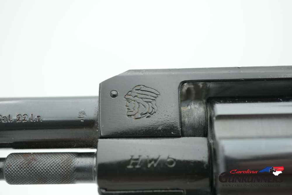 German HW5 Revolver .22 LR 4" Barrel Blued Checkered Grips-img-30