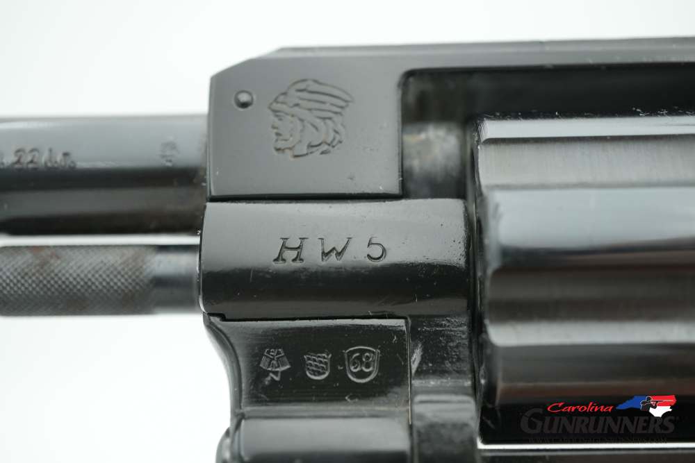 German HW5 Revolver .22 LR 4" Barrel Blued Checkered Grips-img-29