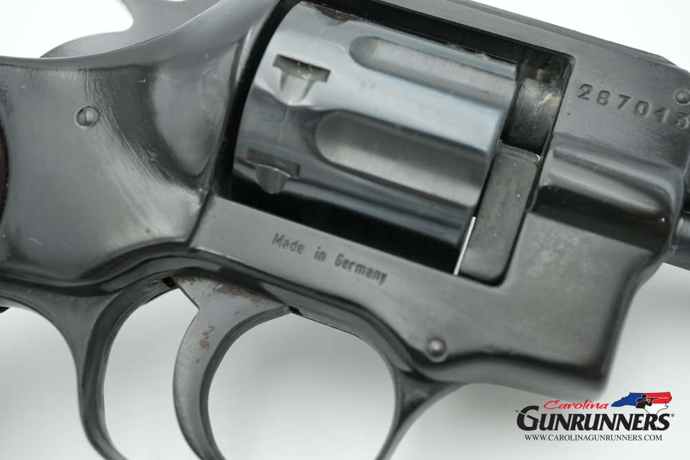 German HW5 Revolver .22 LR 4" Barrel Blued Checkered Grips-img-16