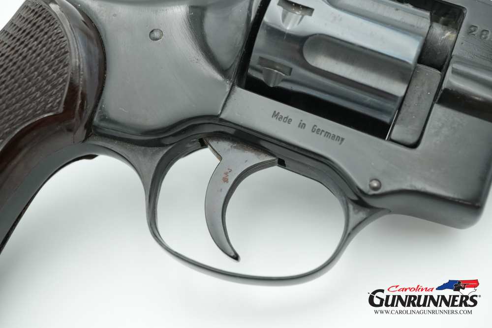 German HW5 Revolver .22 LR 4" Barrel Blued Checkered Grips-img-17