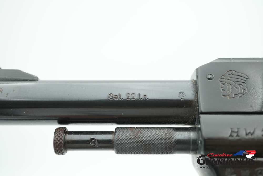 German HW5 Revolver .22 LR 4" Barrel Blued Checkered Grips-img-28