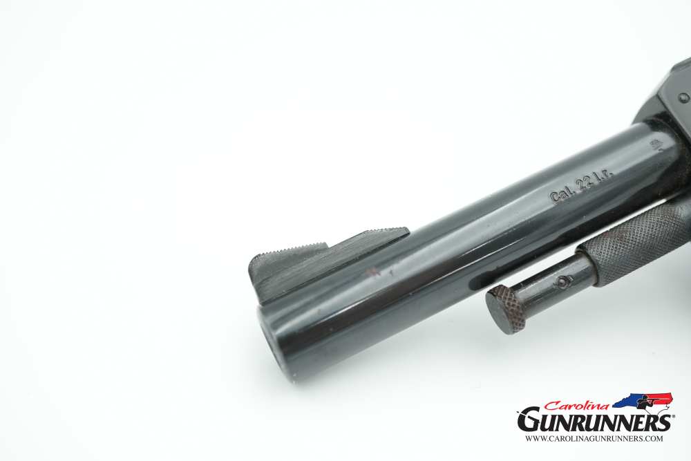 German HW5 Revolver .22 LR 4" Barrel Blued Checkered Grips-img-1