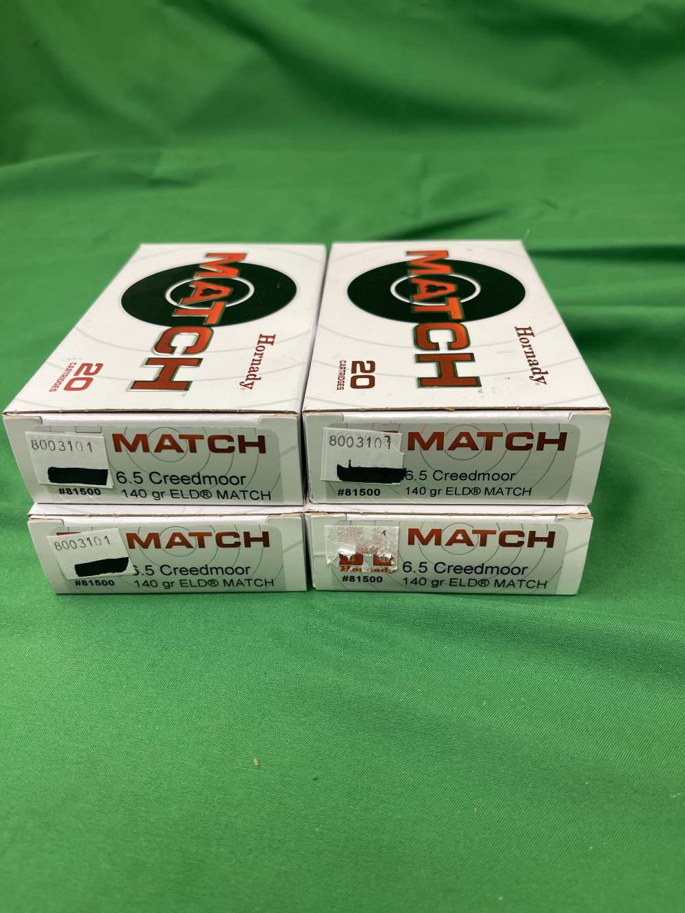 Hornady Match 6.5 Creedmoor 140gr ELD Match 80 Rounds total!-img-0