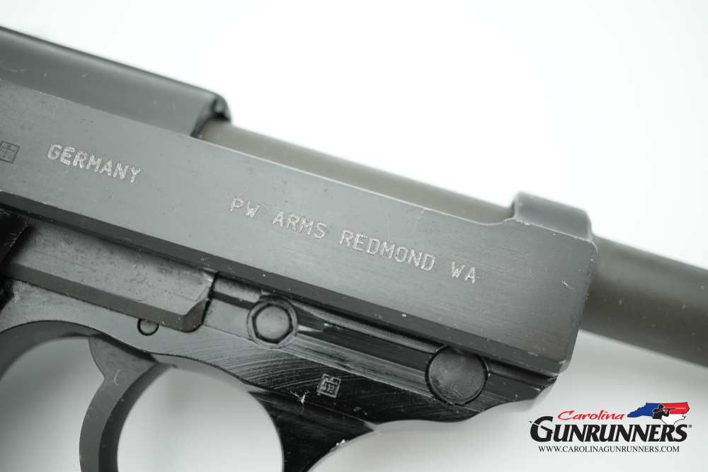 Walther P1 German Semi-Automatic Pistol 9mm 5" Barrel Parkerized 6 Mags-img-21