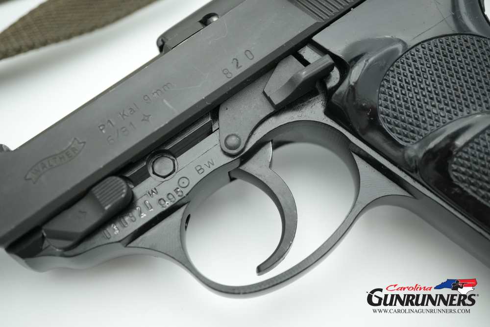 Walther P1 German Semi-Automatic Pistol 9mm 5" Barrel Parkerized 6 Mags-img-10