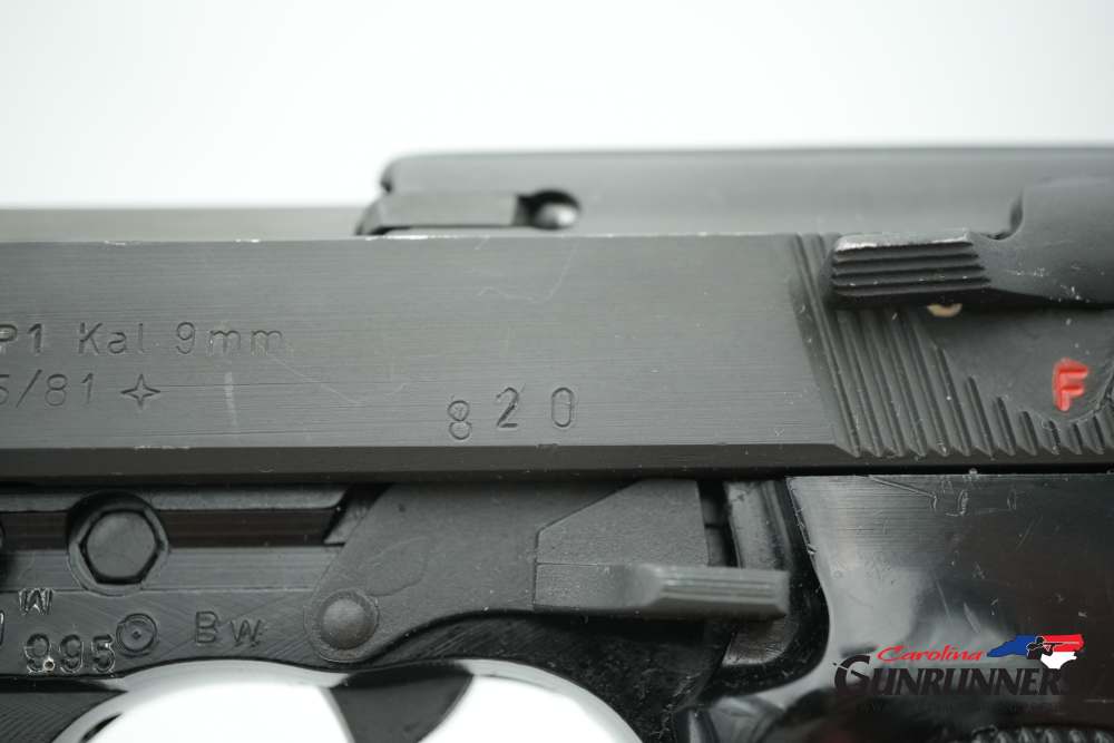 Walther P1 German Semi-Automatic Pistol 9mm 5" Barrel Parkerized 6 Mags-img-35
