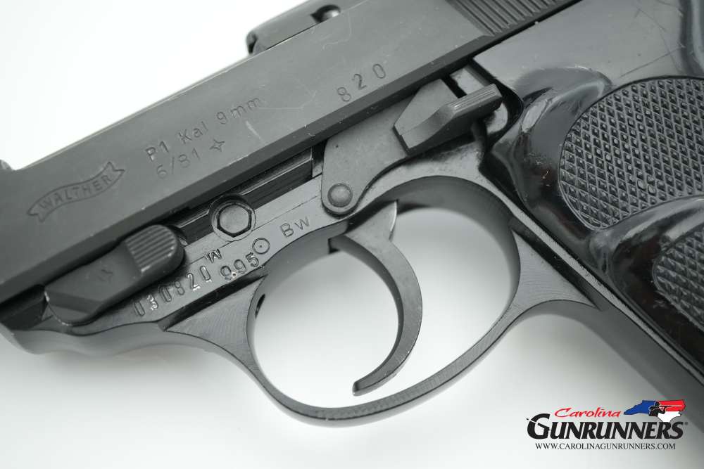 Walther P1 German Semi-Automatic Pistol 9mm 5" Barrel Parkerized 6 Mags-img-16