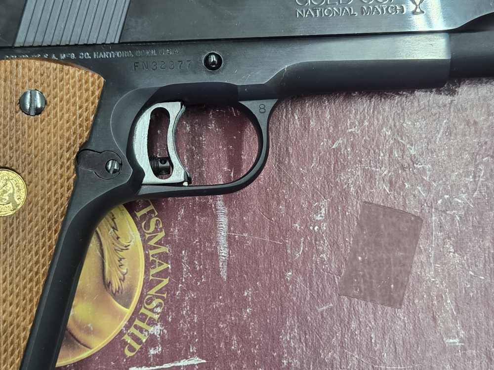 Colt 1911 Mkiv gold cup national match series 80 mfg 1990-img-7