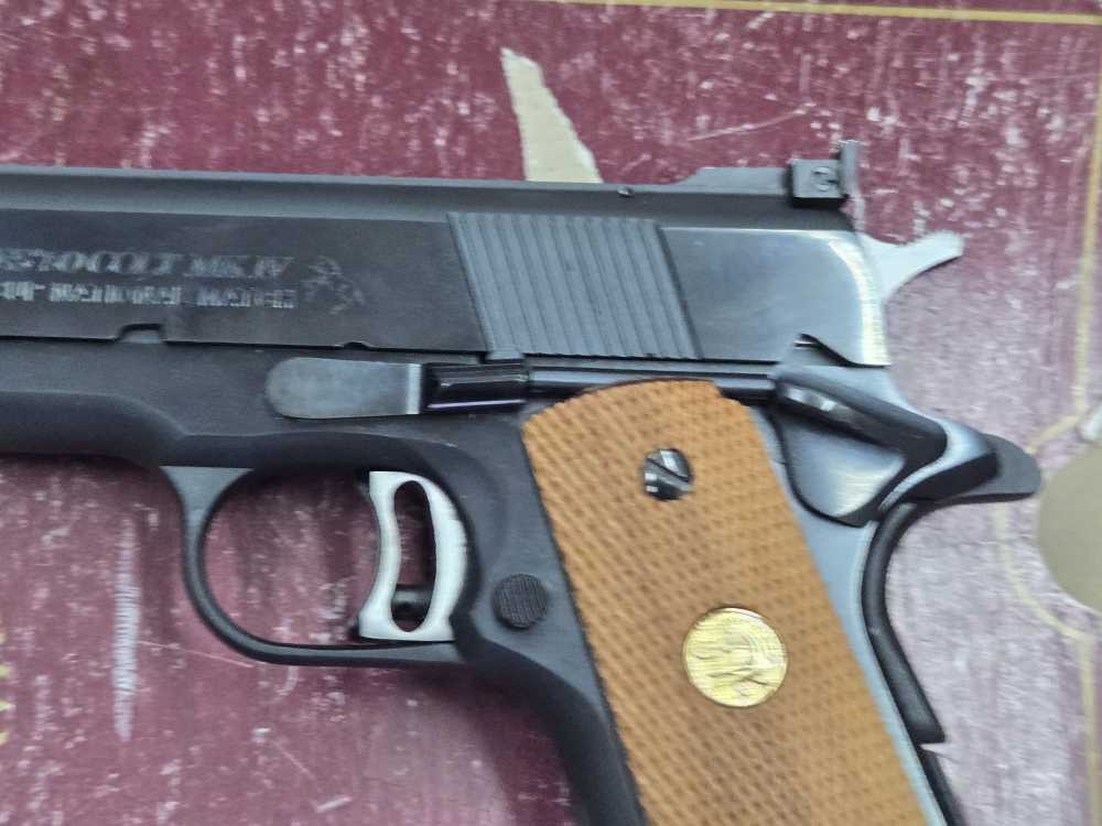 Colt 1911 Mkiv gold cup national match series 80 mfg 1990-img-3