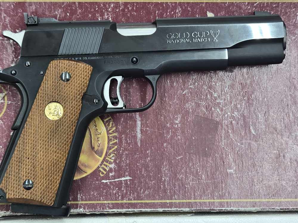 Colt 1911 Mkiv gold cup national match series 80 mfg 1990-img-5