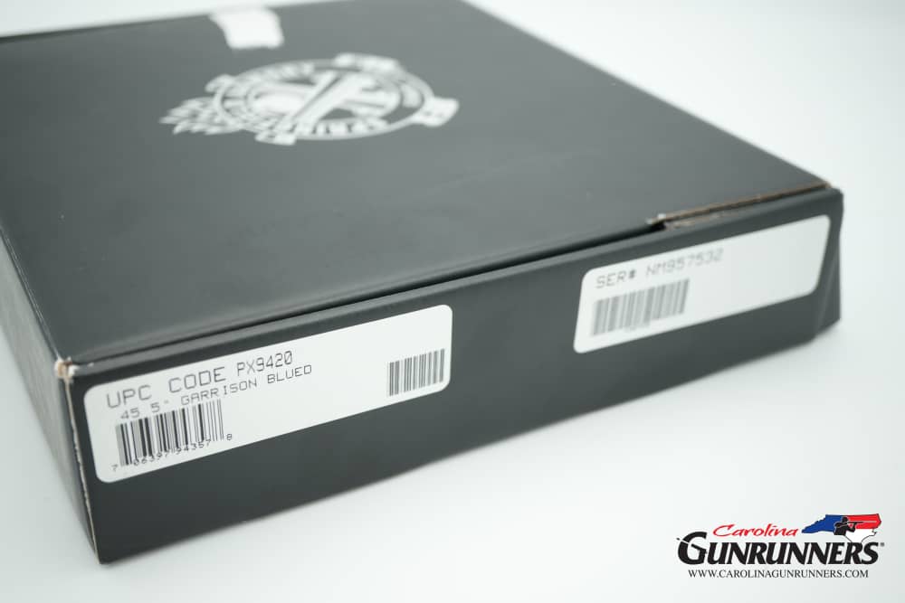 Springfield Armory Garrison 1911 .45 ACP 5" Barrel Blued Original Box-img-28
