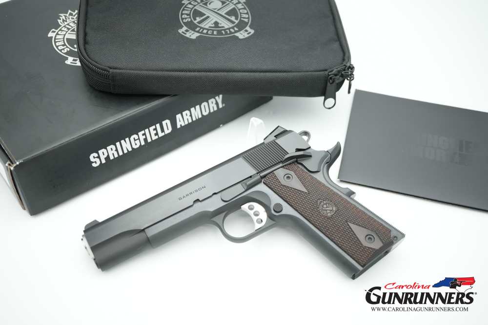 Springfield Armory Garrison 1911 .45 ACP 5" Barrel Blued Original Box-img-0