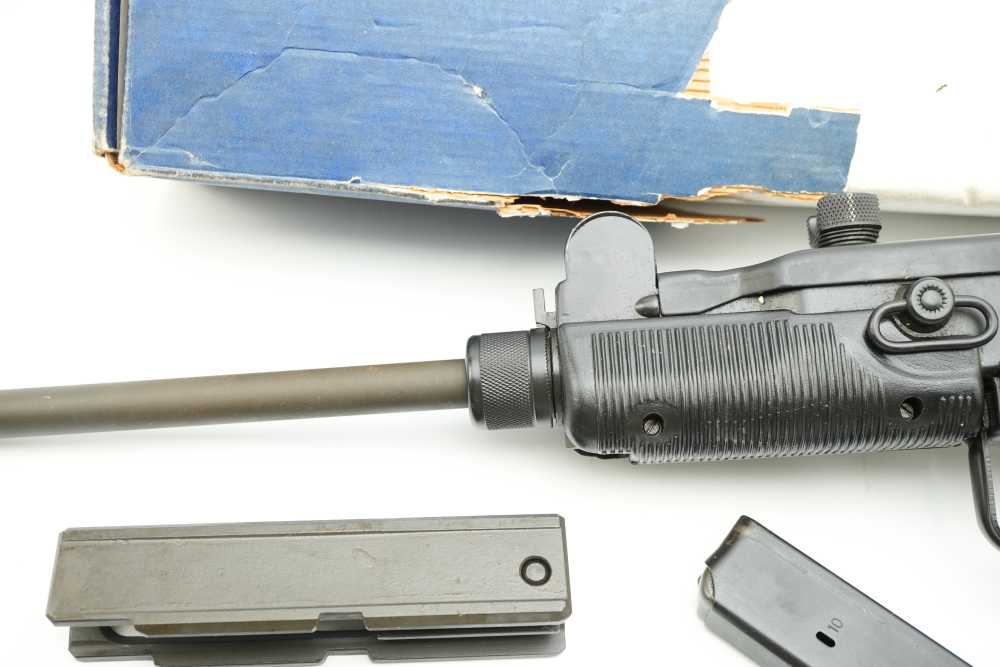 1980 IMI Israel UZI Model A Semi Auto Carbine 9mm 16" Barrel Original Box -img-8