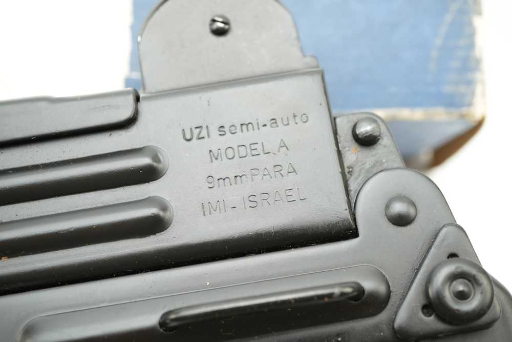 1980 IMI Israel UZI Model A Semi Auto Carbine 9mm 16" Barrel Original Box -img-10