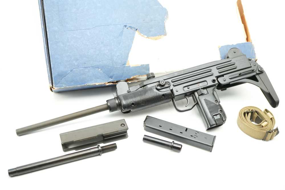1980 IMI Israel UZI Model A Semi Auto Carbine 9mm 16" Barrel Original Box -img-0