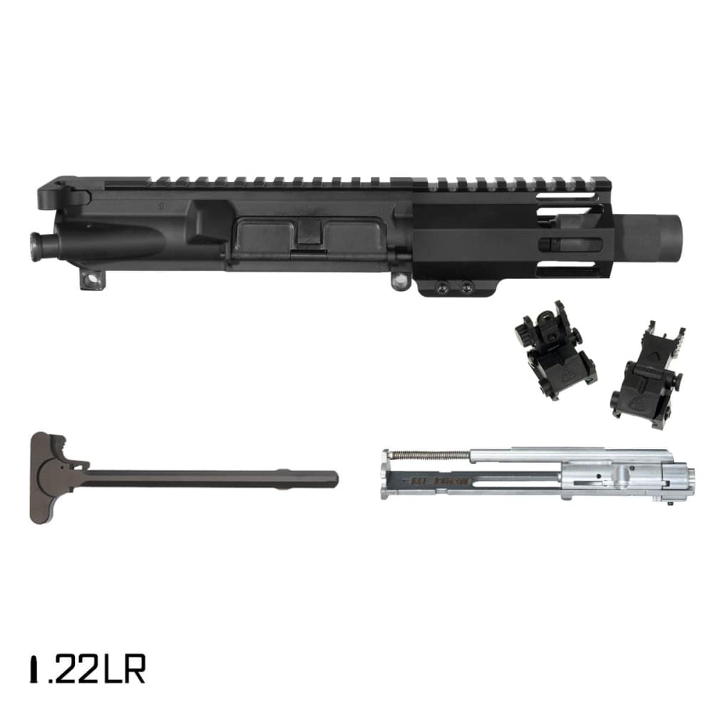 AR15 4.5" 22 LR Pistol Complete Upper - BCG & Charging Handle-img-0