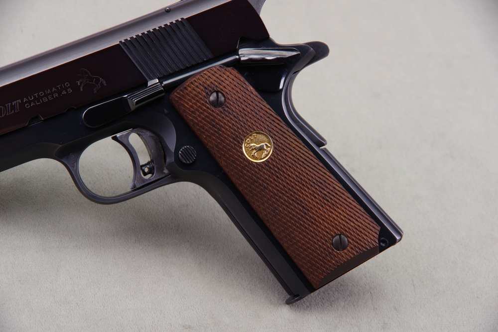 All Original 1969 Colt Gold Cup National Match 45 ACP 5'' Blue 97%+-img-6