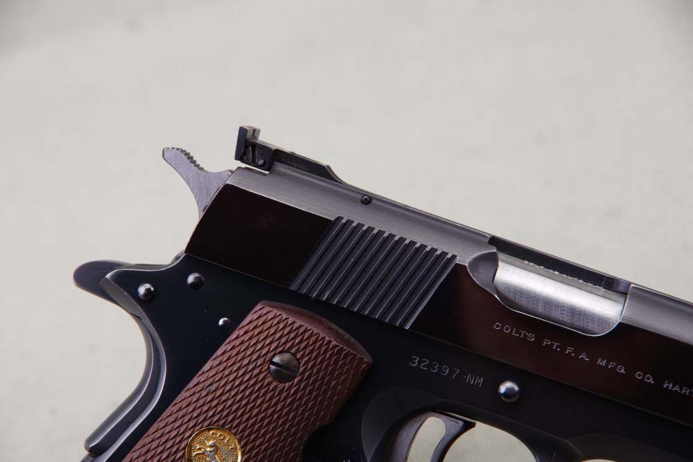 All Original 1969 Colt Gold Cup National Match 45 ACP 5'' Blue 97%+-img-9