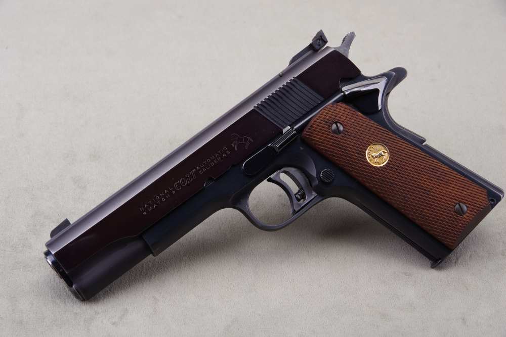 All Original 1969 Colt Gold Cup National Match 45 ACP 5'' Blue 97%+-img-23
