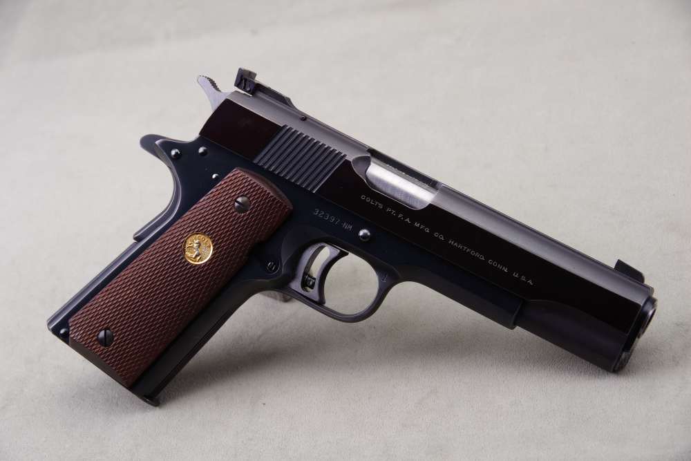 All Original 1969 Colt Gold Cup National Match 45 ACP 5'' Blue 97%+-img-7