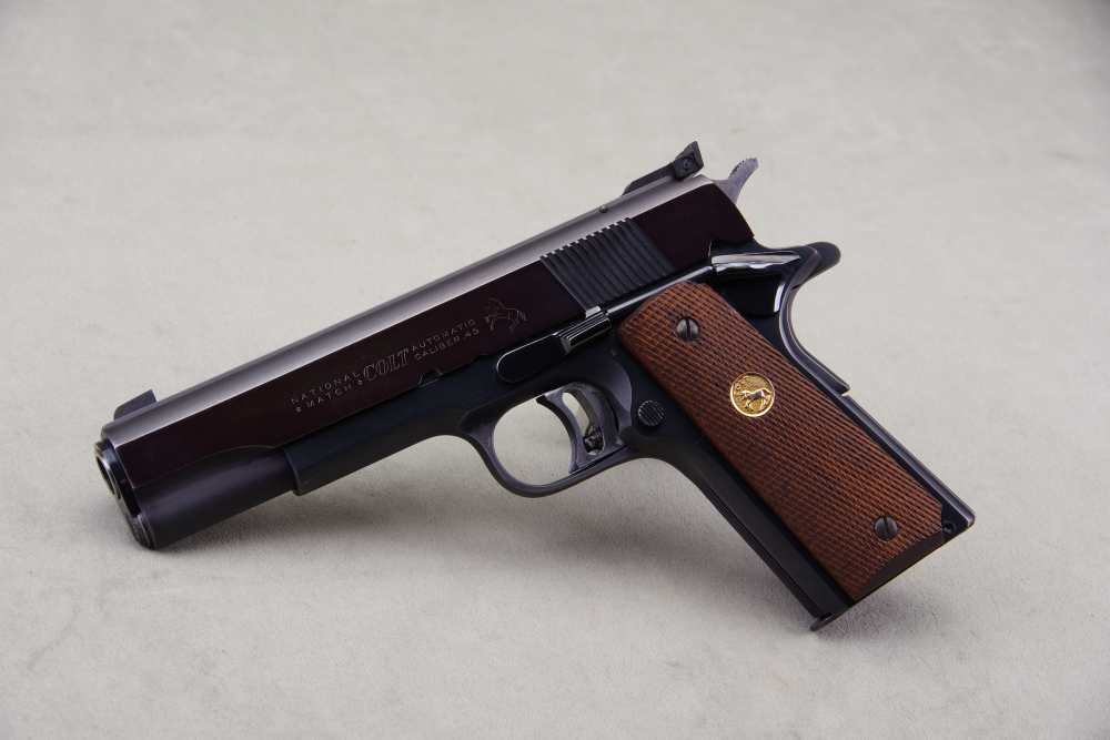 All Original 1969 Colt Gold Cup National Match 45 ACP 5'' Blue 97%+-img-0