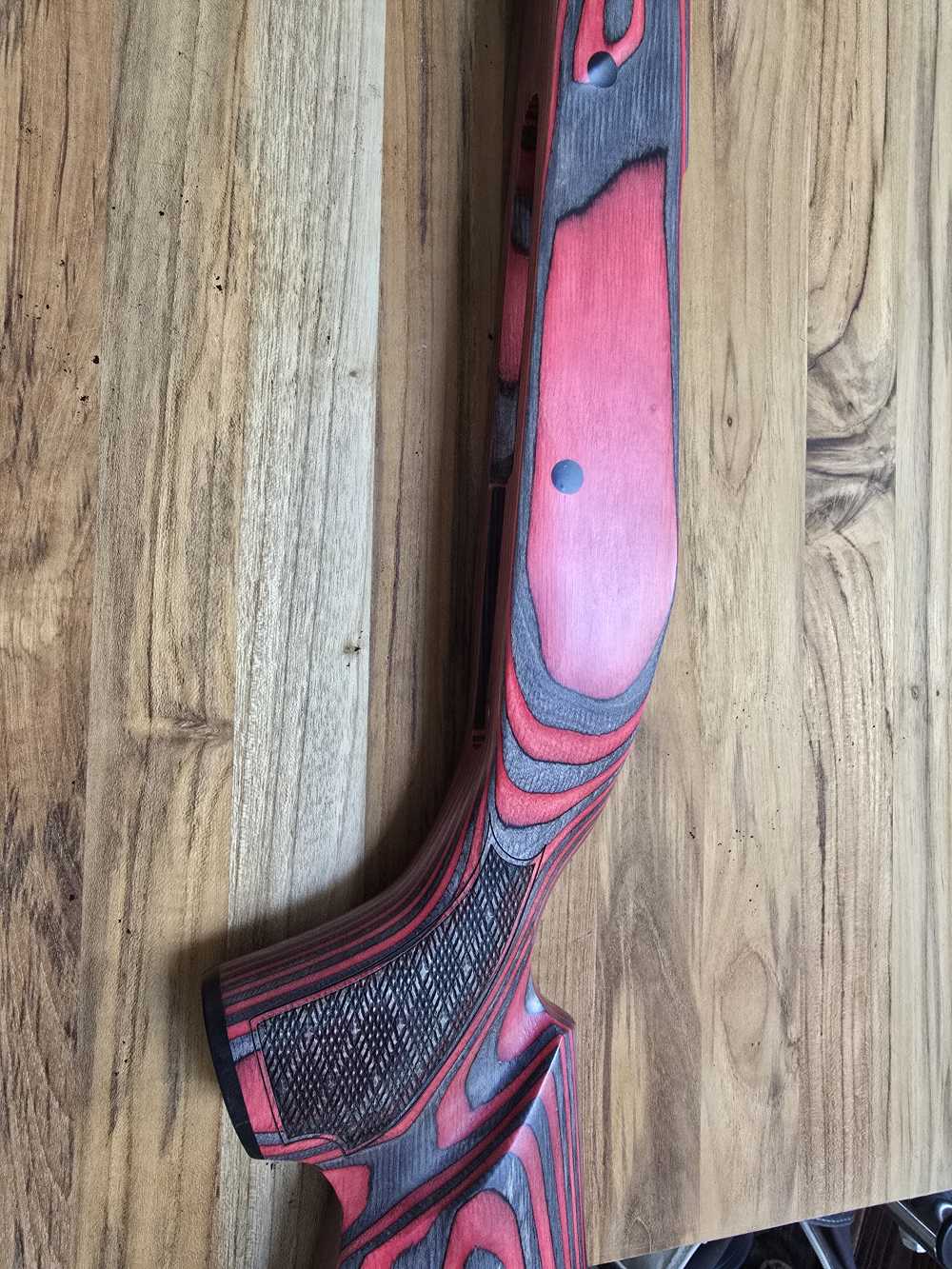 WINCHESTER 70 STOCK AND TRIGGER.-img-1