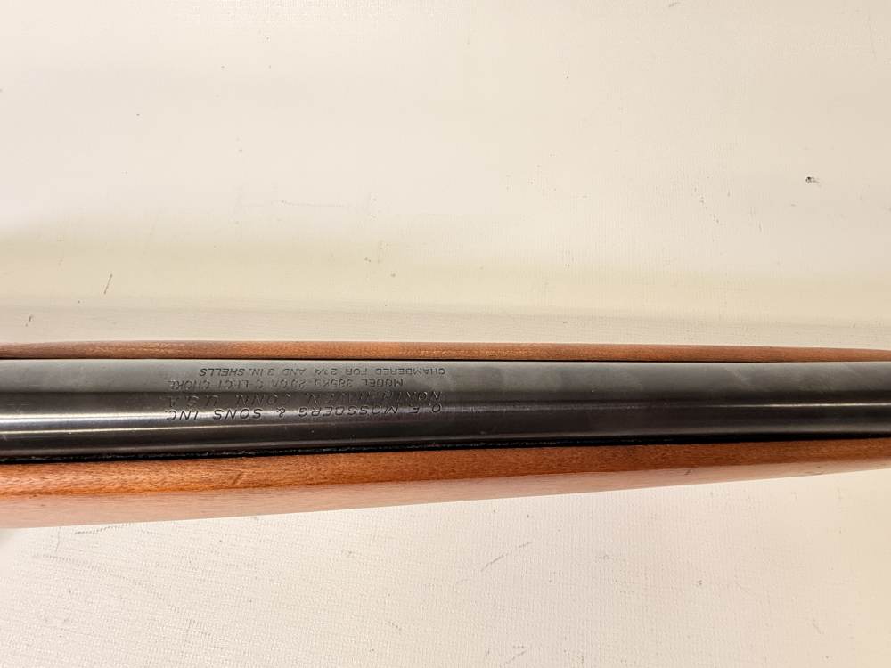 Vintage Mossberg Model 385KB 20 Ga Bolt-Action Shotgun – C-Lect-Choke C&R-img-15
