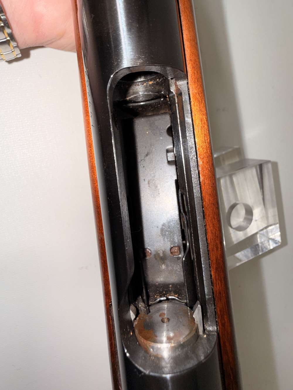 Vintage Mossberg Model 385KB 20 Ga Bolt-Action Shotgun – C-Lect-Choke C&R-img-33