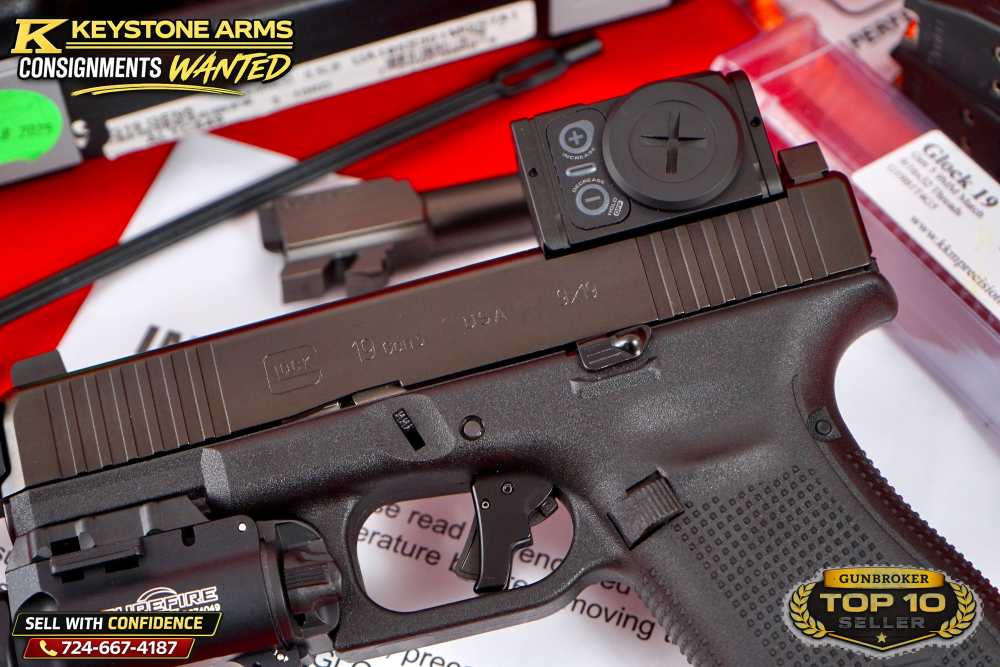 Badass Custom Roland Special Talo Exclusive Glock 19 GEN 5 MOS7 9mm ANIB-img-5