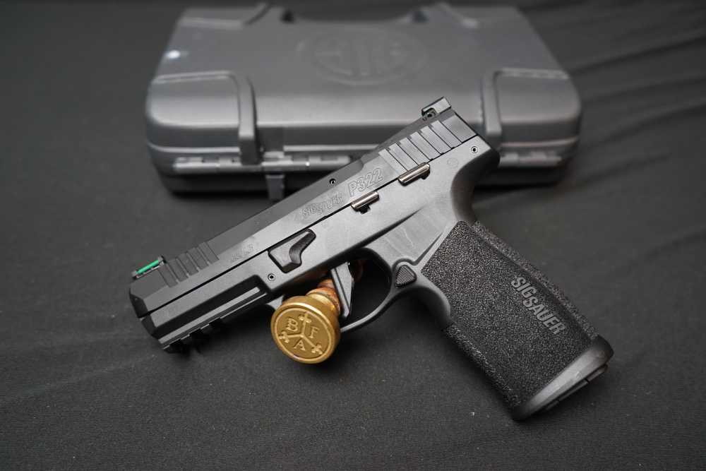 Sig Sauer P322, 22LR, Case, 2 mags, 20 rnd, Optics ready-img-0