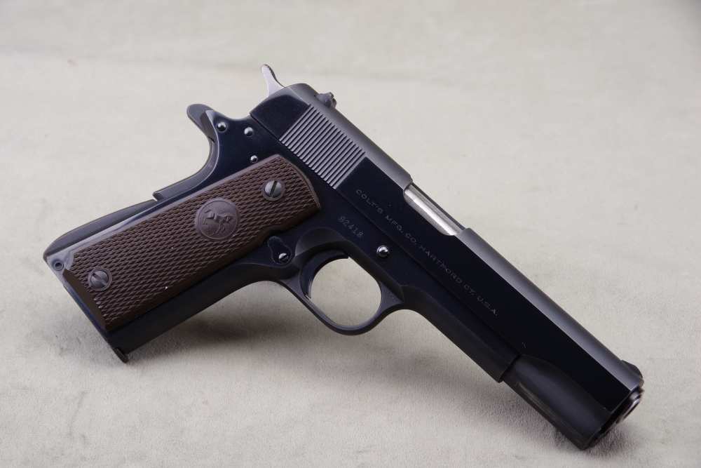 All Original 1951 Colt Super 38 Pre Series 70 5'' Blue 97%-img-22