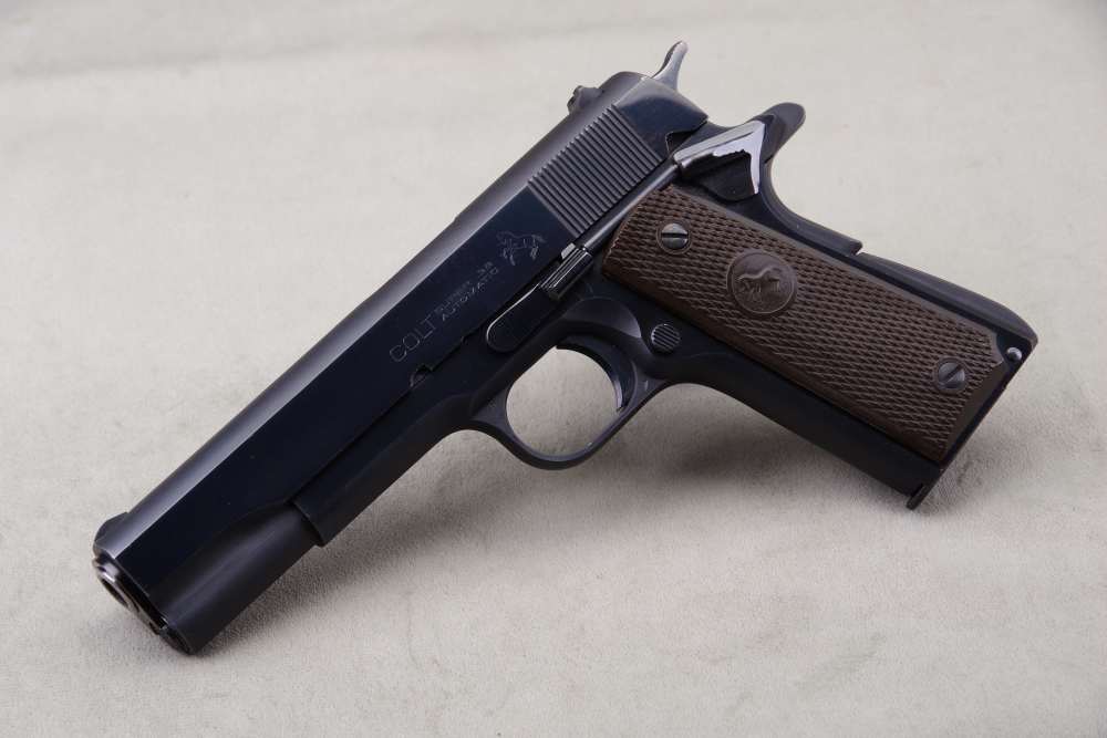 All Original 1951 Colt Super 38 Pre Series 70 5'' Blue 97%-img-23