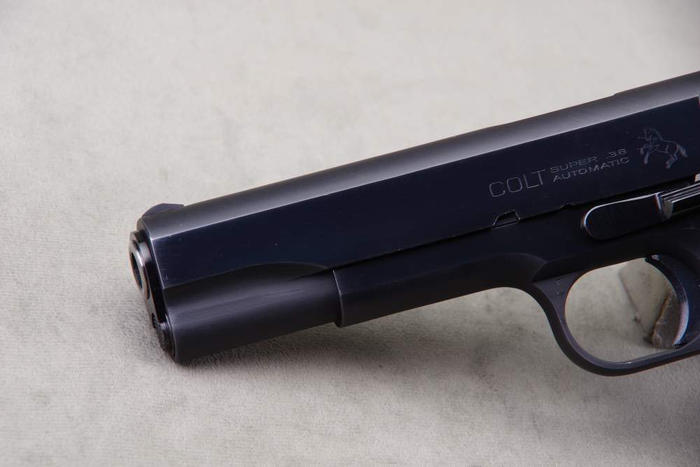 All Original 1951 Colt Super 38 Pre Series 70 5'' Blue 97%-img-3