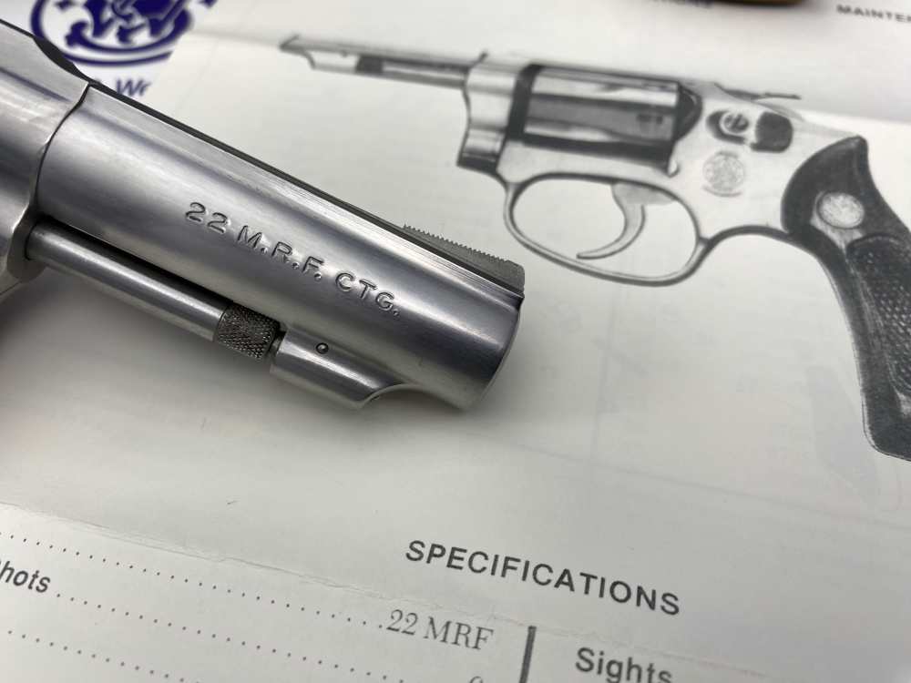 Smith Wesson 650 .22 MRF 3" Stainless *DESIRED LIMITED PRODUCTION SMITH*-img-17