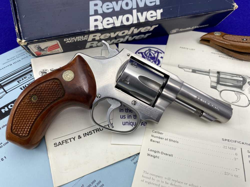 Smith Wesson 650 .22 MRF 3" Stainless *DESIRED LIMITED PRODUCTION SMITH*-img-10