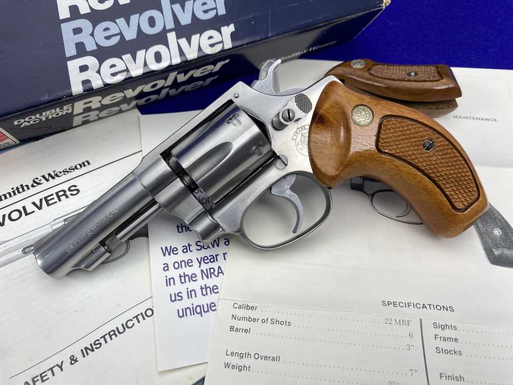 Smith Wesson 650 .22 MRF 3" Stainless *DESIRED LIMITED PRODUCTION SMITH*-img-36
