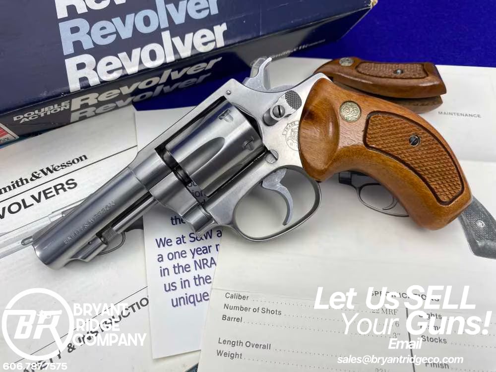 Smith Wesson 650 .22 MRF 3" Stainless *DESIRED LIMITED PRODUCTION SMITH*-img-0
